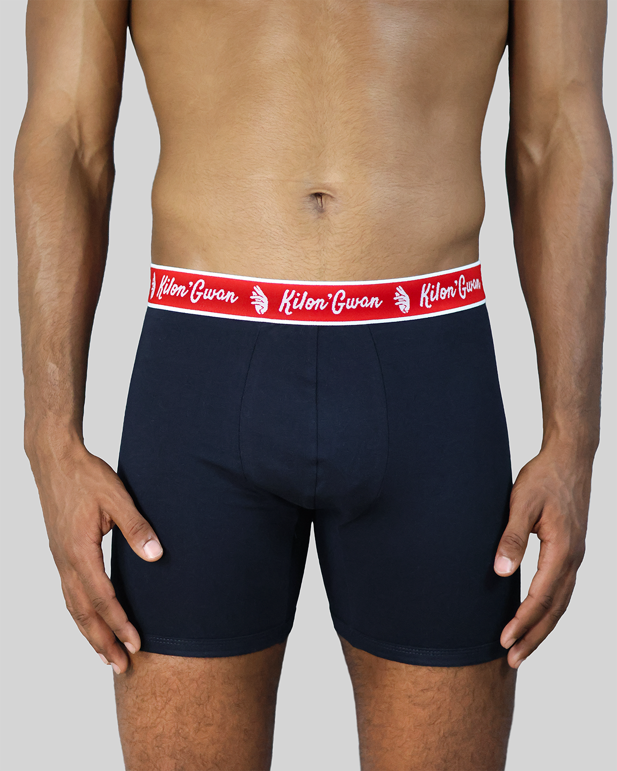 Cotton stretch mid length boxer brief ( 3pack) Kilon’Gwan