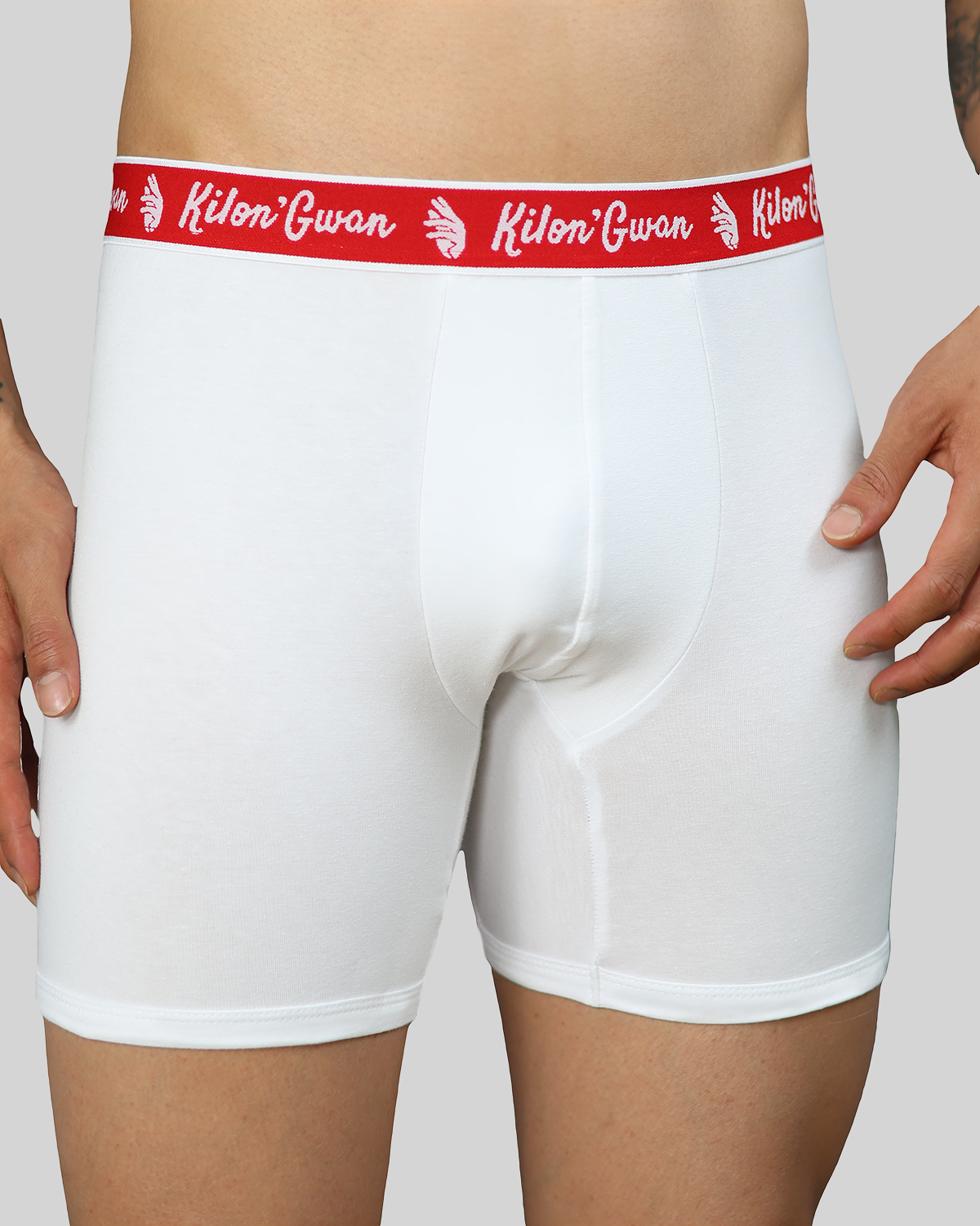 Cotton stretch mid length boxer brief ( 3pack) Kilon’Gwan