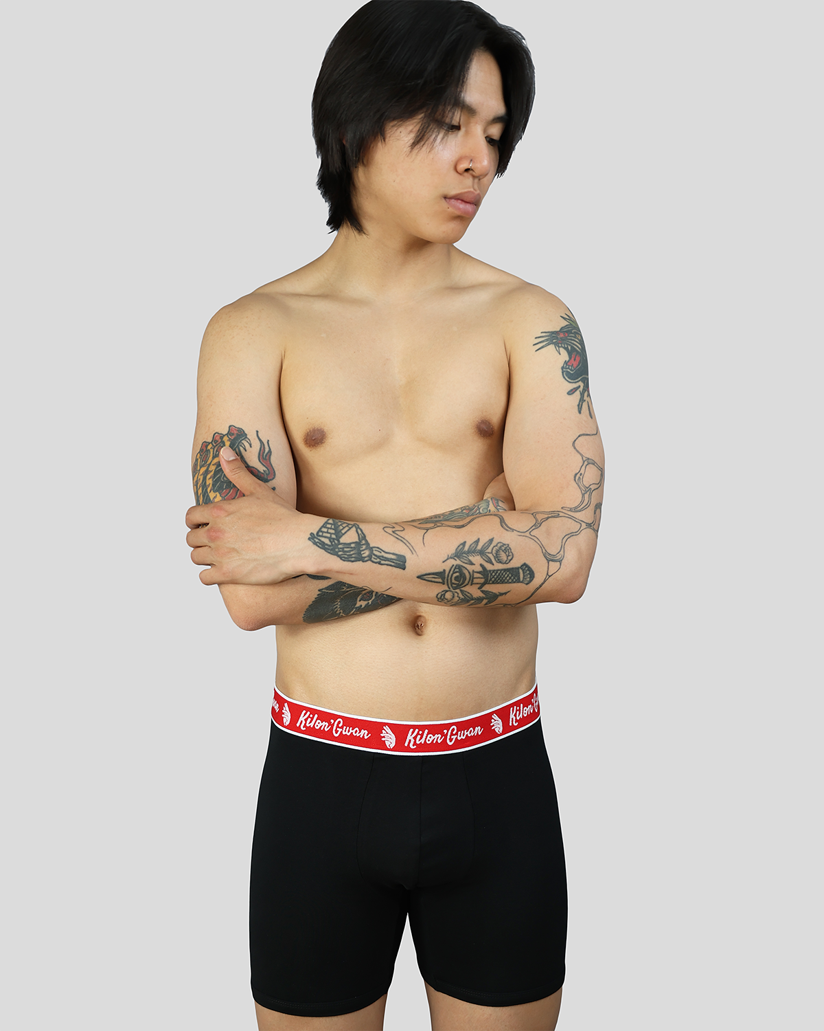 Cotton stretch mid length boxer brief Kilon’Gwan